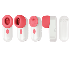 2-in-1 Tonglikkende & Zuigende Vibrator